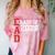Proud Dad Of A 2026 Graduate Grad Senior Father Graduation Comfort Color Blast T-Shirt Clay