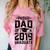 Proud Dad Of A Class 2019 Graduate T Shirt Graduation Comfort Color Blast T-Shirt Clay