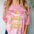 Proud Dad Of a Class Of 2025 Graduate Senior Graduation Comfort Color Blast T-Shirt Clay