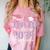 Proud Dad Of a Class Of 2026 Graduate For Graduation Comfort Color Blast T-Shirt Clay