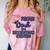 Proud Dad Of a Kindergarten Graduate Graduation TShirt Comfort Color Blast T-Shirt Clay