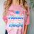Proud Family Of 5th Grade Graduate 2024 Family Graduation Comfort Color Blast T-Shirt Clay