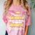 Proud Family Of Two 2023 Graduate Class 2023 Graduation Comfort Color Blast T-Shirt Clay