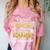 Proud Godmother Of 2022 Graduate Class 2022 Graduation 22 Comfort Color Blast T-Shirt Clay