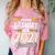 Proud Grammy Of A 2021 Graduate Graduation Clothes MBA PhD Comfort Color Blast T-Shirt Clay