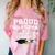 Proud Grandfather Graduation Grandpa Of Grad 2018 Shirt Comfort Color Blast T-Shirt Clay