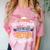 Proud Grandma Of A 2018 Graduate Shirt Graduation Grad Class Comfort Color Blast T-Shirt Clay