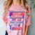 Proud Grandma Of A 2019 Graduate Senior Class Graduation Comfort Color Blast T-Shirt Clay