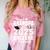 Proud Grandma Of A 2025 College Graduate Graduation Comfort Color Blast T-Shirt Clay
