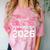 Proud Grandma Of A 2026 Senior Class Of 2026 Graduation Comfort Color Blast T-Shirt Clay