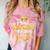 Proud Grandma Of A Class Of 2026 Graduate Senior Graduation Comfort Color Blast T-Shirt Clay