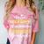 Proud Granny Of Kindergarten Graduate 2024 Graduation Granny Comfort Color Blast T-Shirt Clay