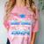 Proud Great Uncle Of Two 2024 Graduate Class 2024 Graduation Comfort Color Blast T-Shirt Clay