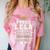 Proud Lela Of A Class Of 2025 Graduate Senior Graduation Comfort Color Blast T-Shirt Clay