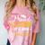 Proud Lil Cousin Of A Class 2024 Graduate Senior Graduation Comfort Color Blast T-Shirt Clay