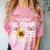 Proud Lil Cousin Of A Class Of 2025 Senior Graduation 2025 Comfort Color Blast T-Shirt Clay