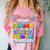 Proud MAMA Of a 2025 PRE-K Graduate -Graduation Comfort Color Blast T-Shirt Clay