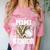 Proud Mimi Of A 2026 Senior Baseball Graduation Leopard Comfort Color Blast T-Shirt Clay