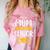 Proud Mom Of A 2021 Senior Shirt Class Graduation 2021 Mommy Comfort Color Blast T-Shirt Clay