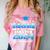 Proud Mom Of 2024 Class Master Graduate Family Graduation Comfort Color Blast T-Shirt Clay