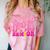 Proud Mom Of a 2025 Graduate Class Senior Graduation Mother Comfort Color Blast T-Shirt Clay