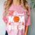 Proud Mom Of a Basketball Senior Class Of 2026 Graduation Comfort Color Blast T-Shirt Clay