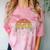 Proud Mom Of a Class Of 2021 Graduate Senior 21 Graduation Comfort Color Blast T-Shirt Clay