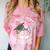 Proud Mom Of A Graduate Graduation Mama Mother Comfort Color Blast T-Shirt Clay