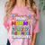 Proud MOMMY Of a 2025 Preschool Graduate Graduation Comfort Color Blast T-Shirt Clay