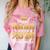 Proud Nana Of a Class Of 2026 Graduate Senior Graduation Comfort Color Blast T-Shirt Clay