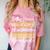 Proud Parent Of Kindergarten Graduate 2024 Graduation Parent Comfort Color Blast T-Shirt Clay