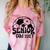 Proud Senior Dad Soccer Class Of 2027 Graduation Graduate Comfort Color Blast T-Shirt Clay
