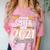 Proud Sister Of A 2021 Graduate Graduation Clothes MBA PhD Comfort Color Blast T-Shirt Clay