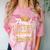 Proud Sister Of 2026 Graduate College Graduation Hat Party Comfort Color Blast T-Shirt Clay