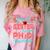 Proud Sister Of An Amazing PhD Graduate Family Graduation Comfort Color Blast T-Shirt Clay