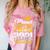 Proud Sister Of a Class Of 2021 Graduate Senior Graduation Comfort Color Blast T-Shirt Clay