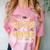 Proud Sister Of A Class Of 2025 Graduate Senior Graduation Comfort Color Blast T-Shirt Clay