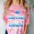 Proud Sister Of Three 2024 Graduate 23 Class Graduation Comfort Color Blast T-Shirt Clay