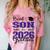Proud Son Of a Class Of 2026 Graduate For Graduation Comfort Color Blast T-Shirt Clay