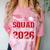 Proud Squad Of a Class Of 2026 Graduate For Graduation Comfort Color Blast T-Shirt Clay