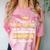 Proud Step Sister Of Kindergarten Graduate 2024 Graduation Comfort Color Blast T-Shirt Clay