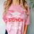 Proud Stepmom Of a 2019 Senior Graduation Family Comfort Color Blast T-Shirt Clay