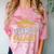 Proud Twin Of a 2025 Graduate Team 25 Senior Graduation Comfort Color Blast T-Shirt Clay