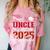 Proud Uncle Of a Class Of 2025 Graduate For Graduation Comfort Color Blast T-Shirt Clay