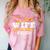 Proud Wife Of a DPT Graduate Graduation Grad Comfort Color Blast T-Shirt Clay
