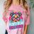 Puerto Rican Latina Social Worker MSW Masters Graduation Comfort Color Blast T-Shirt Clay
