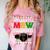 Queen MSW Social Work Grads Masters Graduation Comfort Color Blast T-Shirt Clay