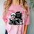READING IN PEACE RIP Introvert Skeleton Read Book Meme Comfort Color Blast T-Shirt Clay READING IN PEACE RIP Introvert Skeleton Read Book Meme Comfort Color Blast T-Shirt Clay