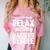 Relax I Have A Master's Degree Shirt Graduation 2022 Comfort Color Blast T-Shirt Clay