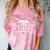 Respiratory Therapist Graduation Class Of 2018 Pink RT Life Comfort Color Blast T-Shirt Clay